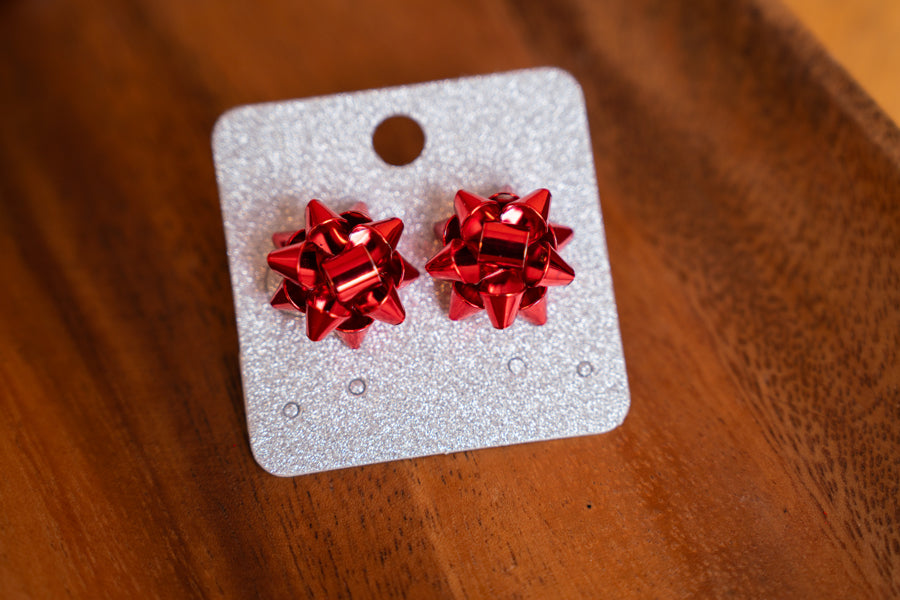 Perfect Present Bow Earrings